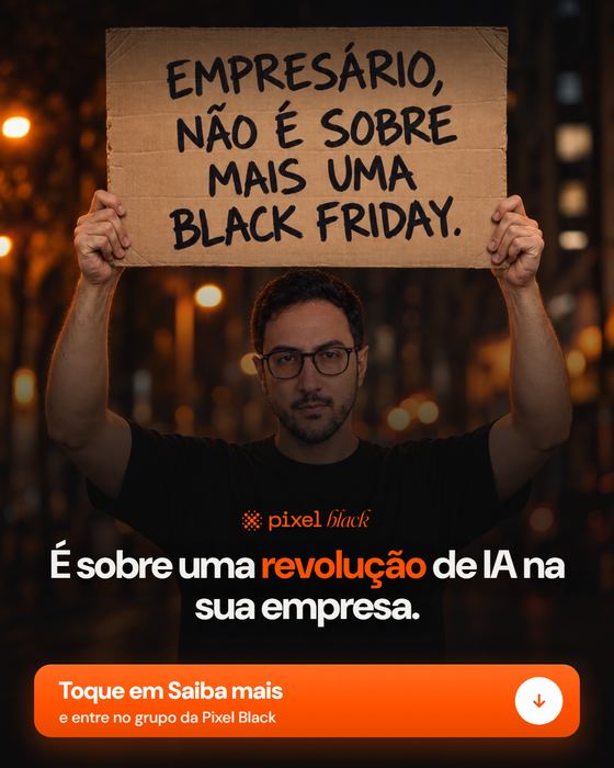 Estático E03, Bruno segurando a placa