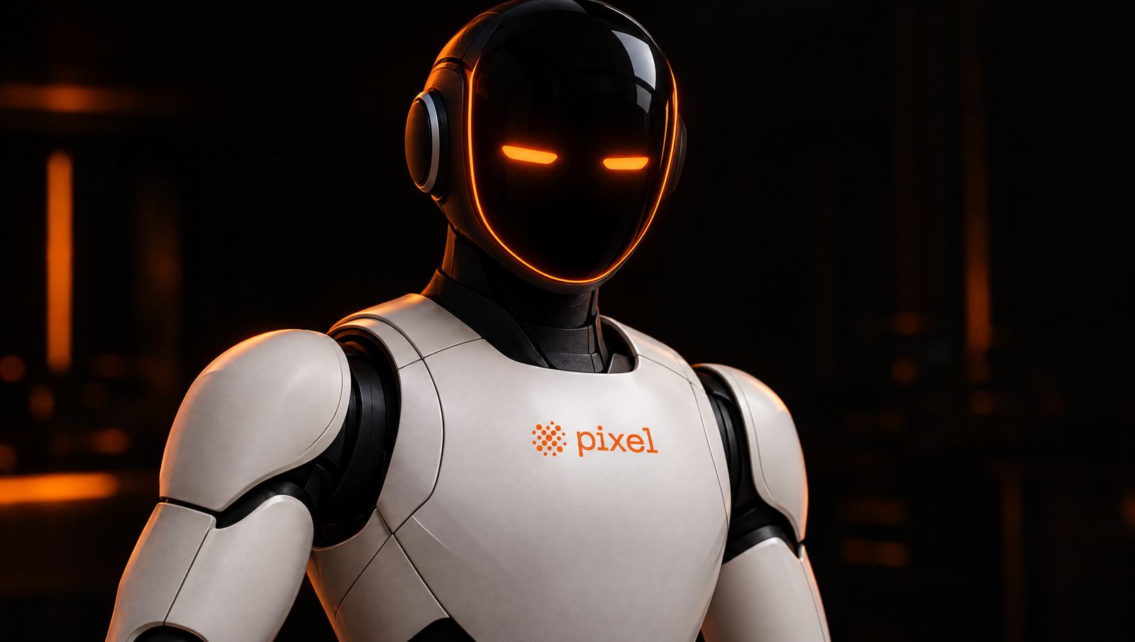 Referência principal do robô da Pixel Black