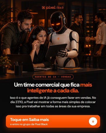 C02 B · Vendas, time e robô